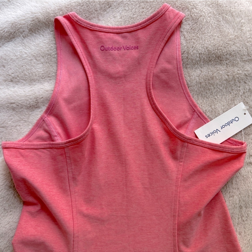 NWT Outdoor Voices Athena Dress Pink Punch Size M - Picture 5 of 8